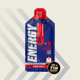Energy Gel con cafeína Mervick Lab® - Dosis 40 g - Frutos rojos